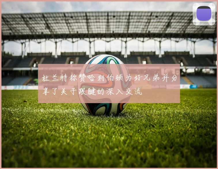 杜兰特称赞哈利伯顿为好兄弟并分享了关于跟腱的深入交流